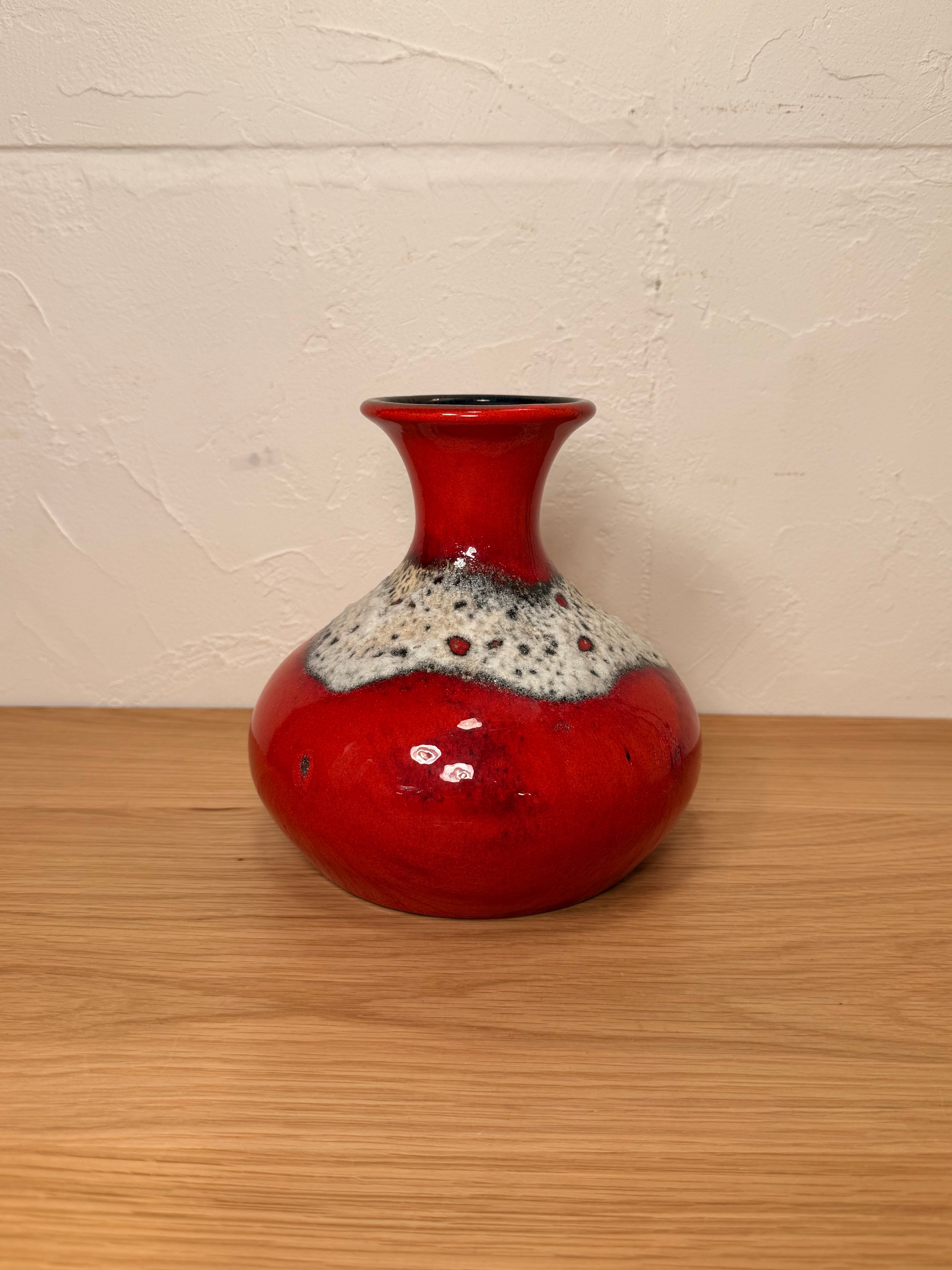Walter Becht 169/18 - Fat Lava - セラミック フラワーベース - 1960's-1970's , West Germany - cerote antiques