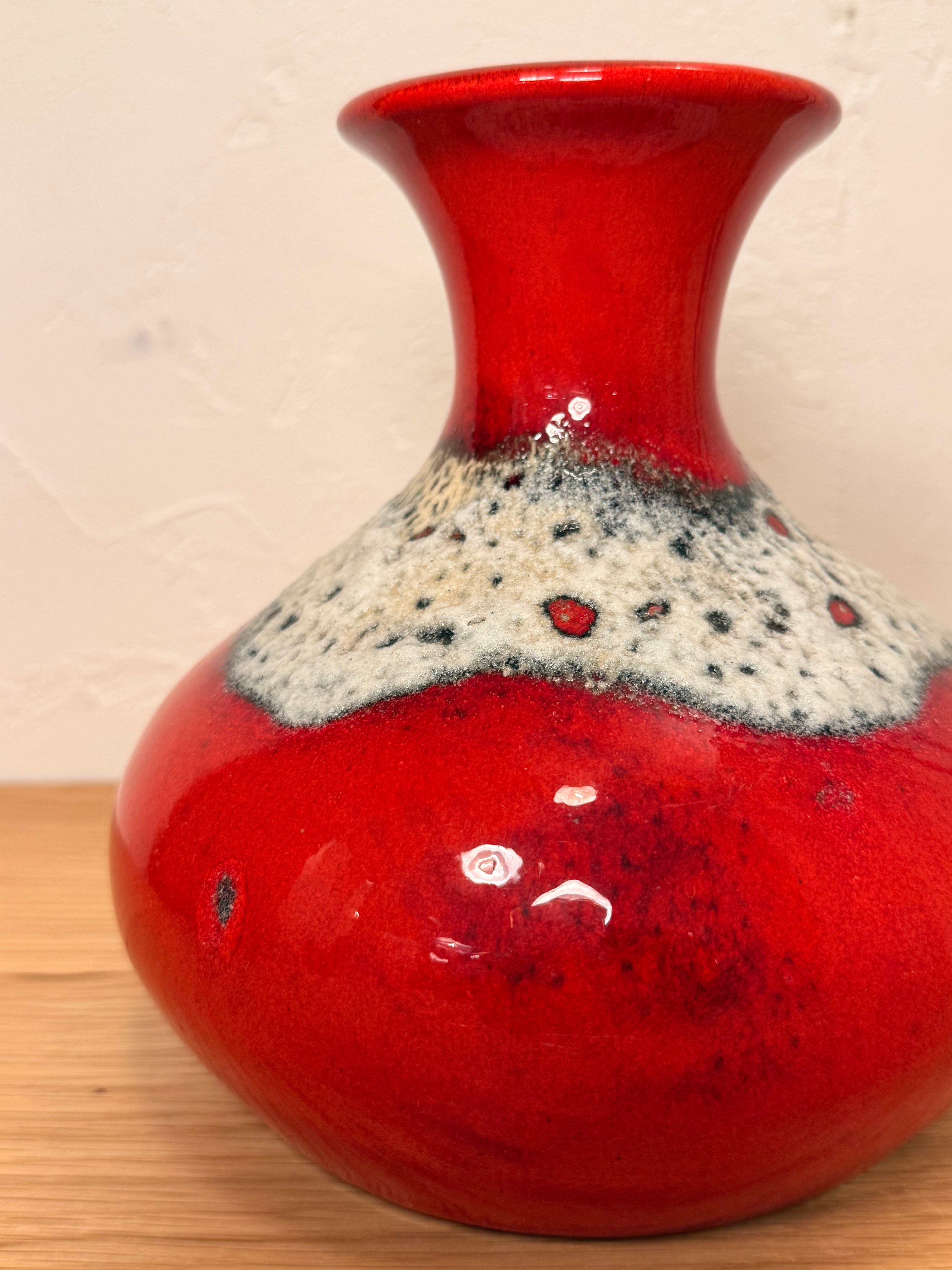 Walter Becht 169/18 - Fat Lava - セラミック フラワーベース - 1960's-1970's , West Germany - cerote antiques