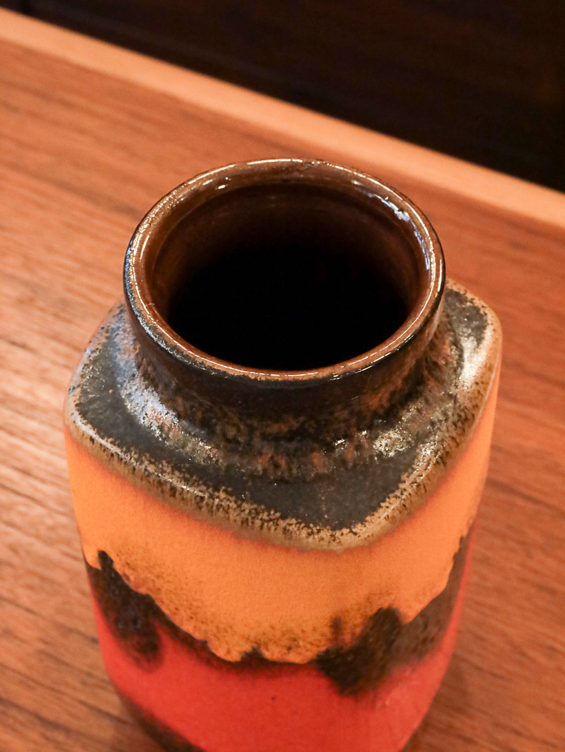 Scheurich 216/20 - Fat Lava - セラミックフラワーベース - 1960's-1970's West Germany - cerote antiques