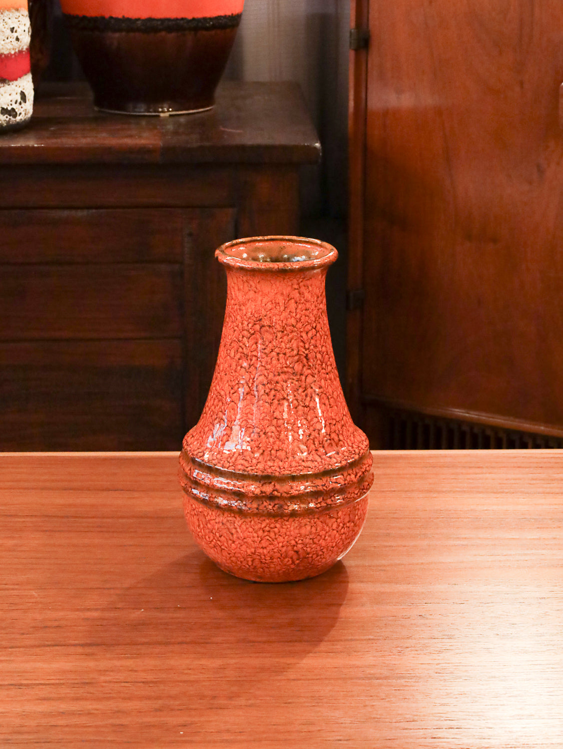 Jasba N606/10/24 - Fat Lava - セラミックフラワーベース - 1960's-1970's West Germany - cerote antiques