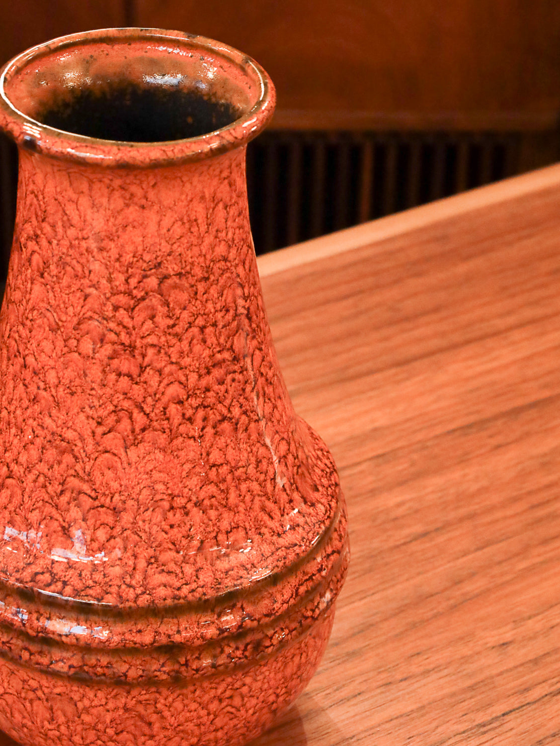 Jasba N606/10/24 - Fat Lava - セラミックフラワーベース - 1960's-1970's West Germany - cerote antiques