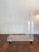 アクリルサービスワゴン<br> cerote antiques