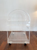 アクリルサービスワゴン<br> cerote antiques