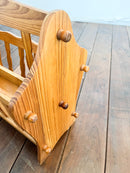 ウッドマガジンラック <br> cerote antiques HOLD MYY 6/20~
