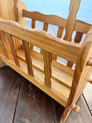 ウッドマガジンラック <br> cerote antiques HOLD MYY 6/20~