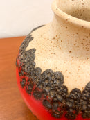 Bay Keramik 73/20 <br>Fat Lava <br>セラミック フラワーベース <br>1960's-1970's , West Germany <br>cerote antiques