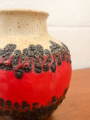 Bay Keramik 73/20 <br>Fat Lava <br>セラミック フラワーベース <br>1960's-1970's , West Germany <br>cerote antiques