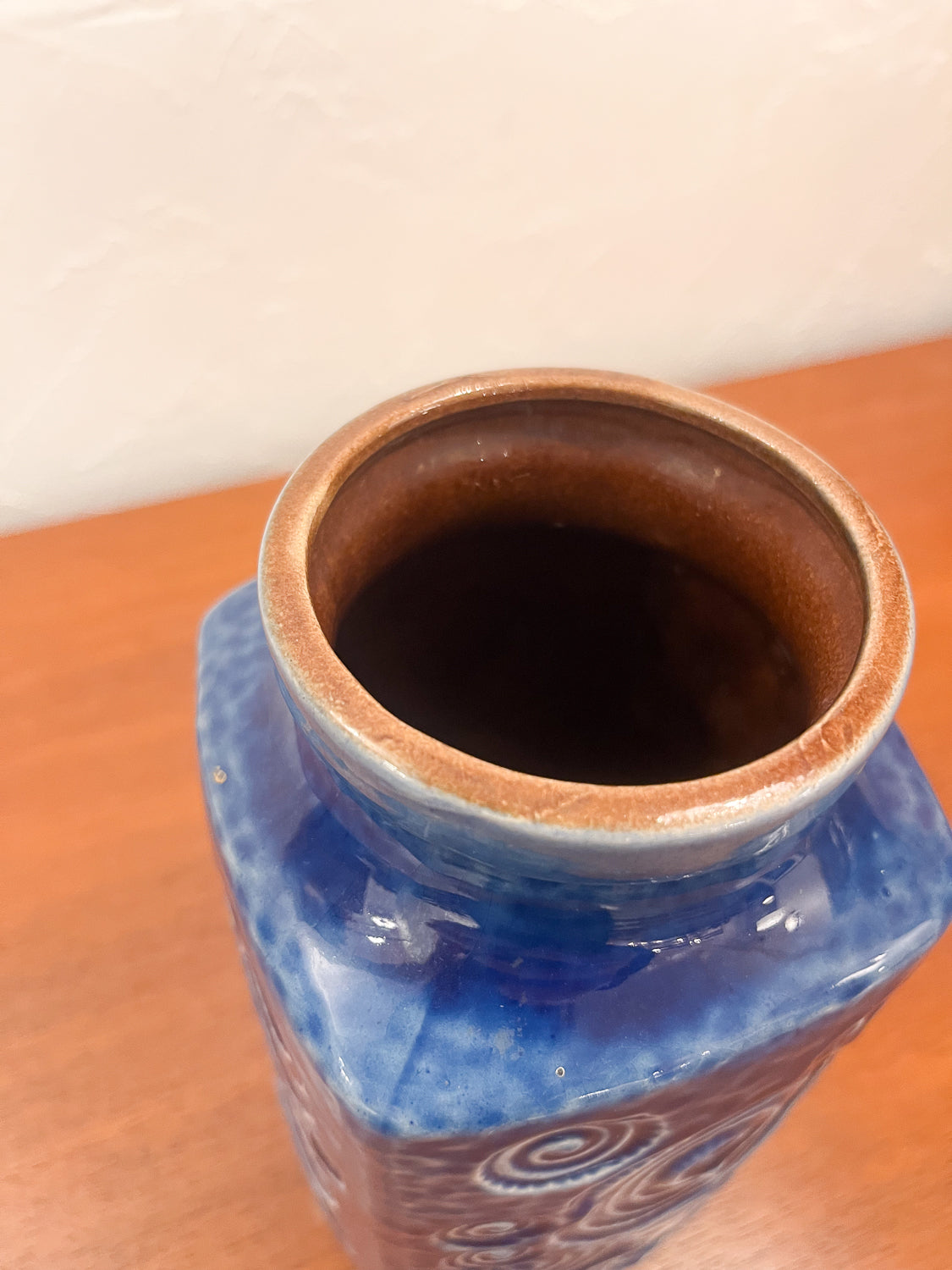 Scheurich 282/20 - Fat Lava - セラミック フラワーベース - 1960's-1970's , West Germany - cerote antiques