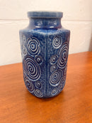 Scheurich 282/20 <br> Fat Lava <br> セラミック フラワーベース <br> 1960's-1970's , West Germany <br>cerote antiques
