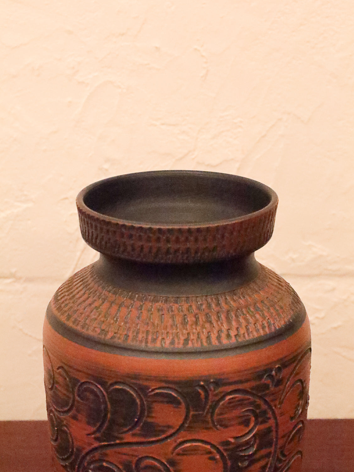 105/25 - West Germany - Fat Lava - セラミックフラワーベース - cerote antiques