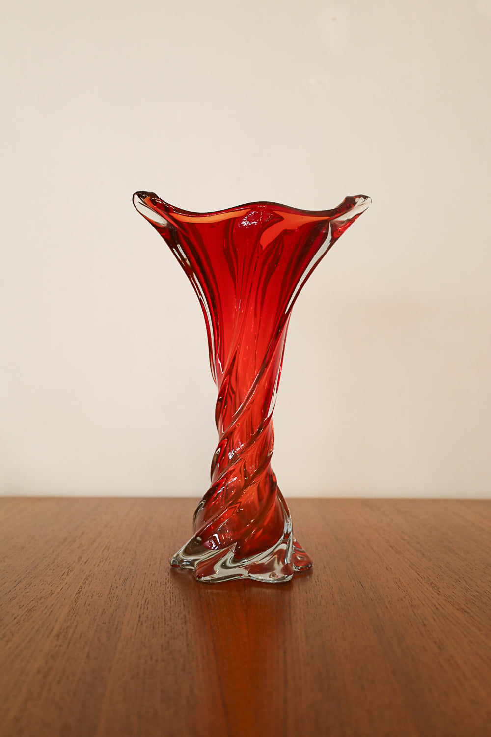 1960's , Italy - ガラスフラワーベース - cerote antiques