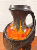 Walter Gerhards 2/45 <br>Fat Lava <br>セラミック フラワーベース <br>West Germany <br>cerote antiques