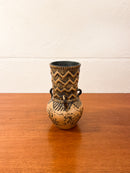 Fat Lava <br>セラミック フラワーベース<br> West Germany <br>cerote antiques