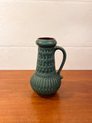 Fat Lava<br>セラミック フラワーベース <br> West Germany <br>cerote antiques