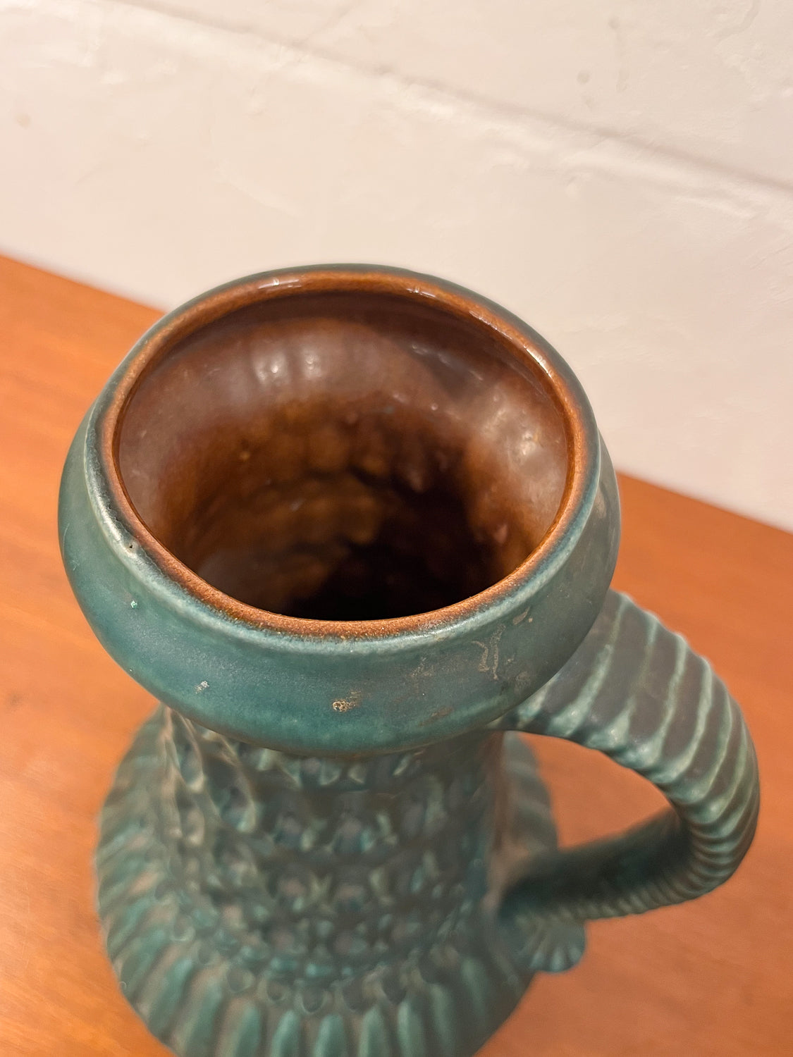 Fat Lava - セラミック フラワーベース - West Germany - cerote antiques