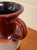Üebelacker Keramik 1758/25 <br>Fat Lava <br>セラミック フラワーベース <br>West Germany <br>cerote antiques