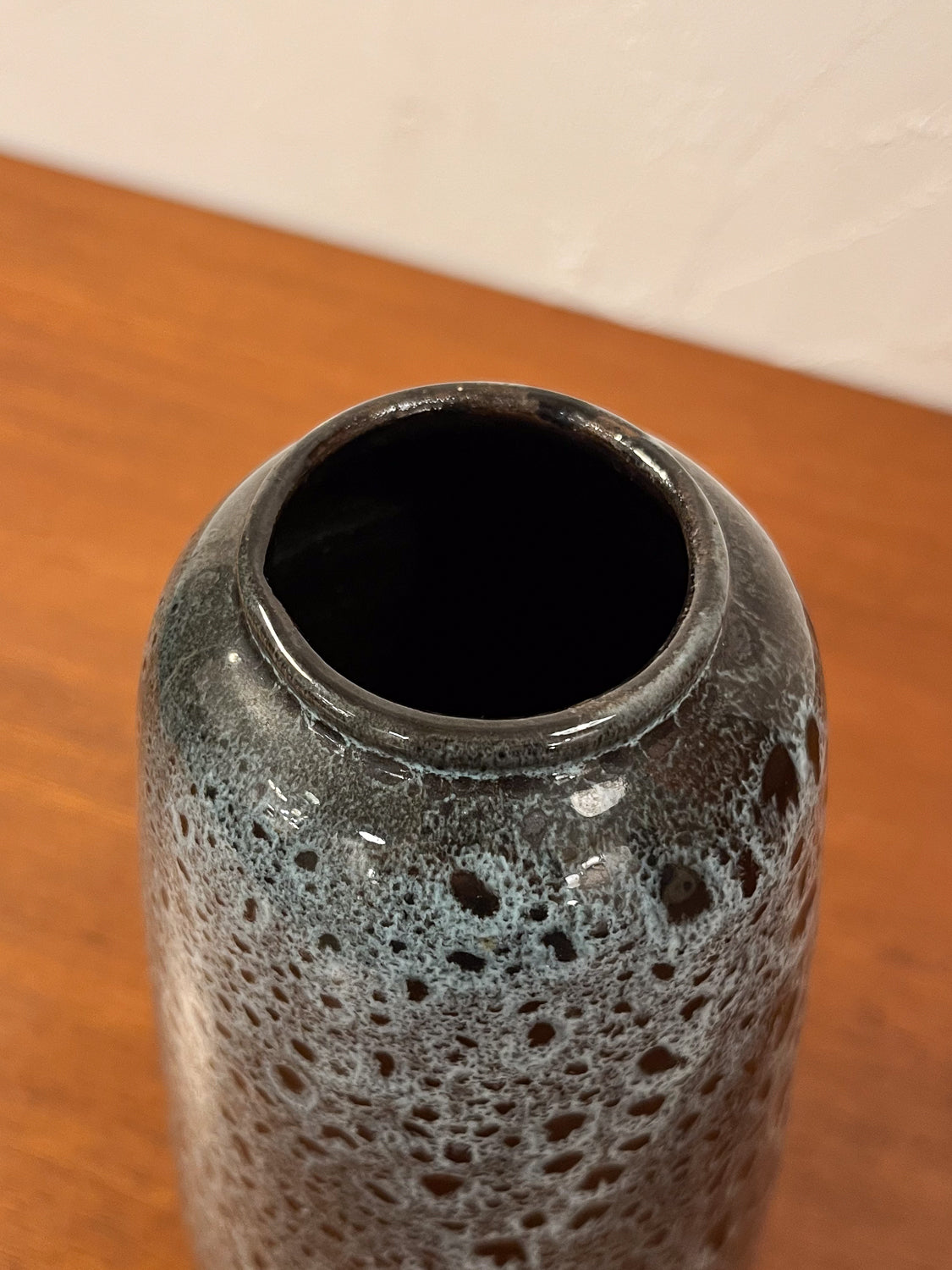 Fat Lava - セラミック フラワーベース - West Germany - cerote antiques