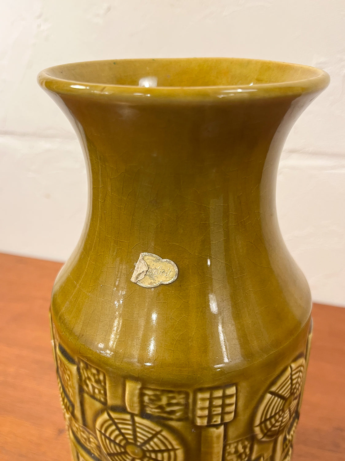 Bay Keramik 954/30 - Fat Lava - セラミック フラワーベース - West Germany - cerote antiques