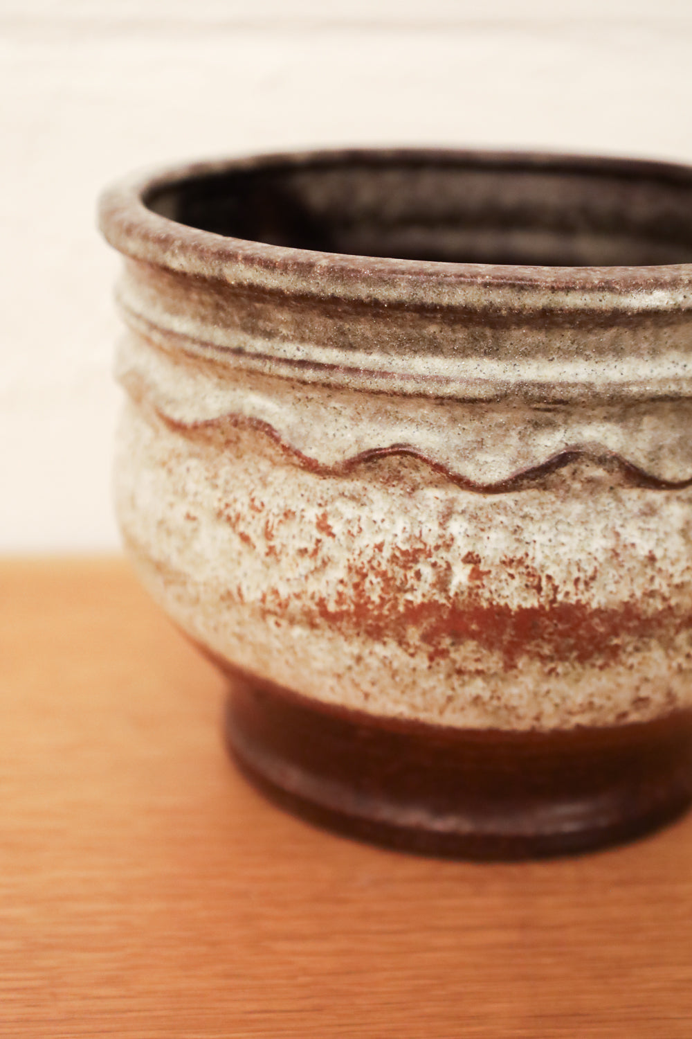 424/18 - West Germany - Fat Lava - セラミックフラワーベース - cerote antiques