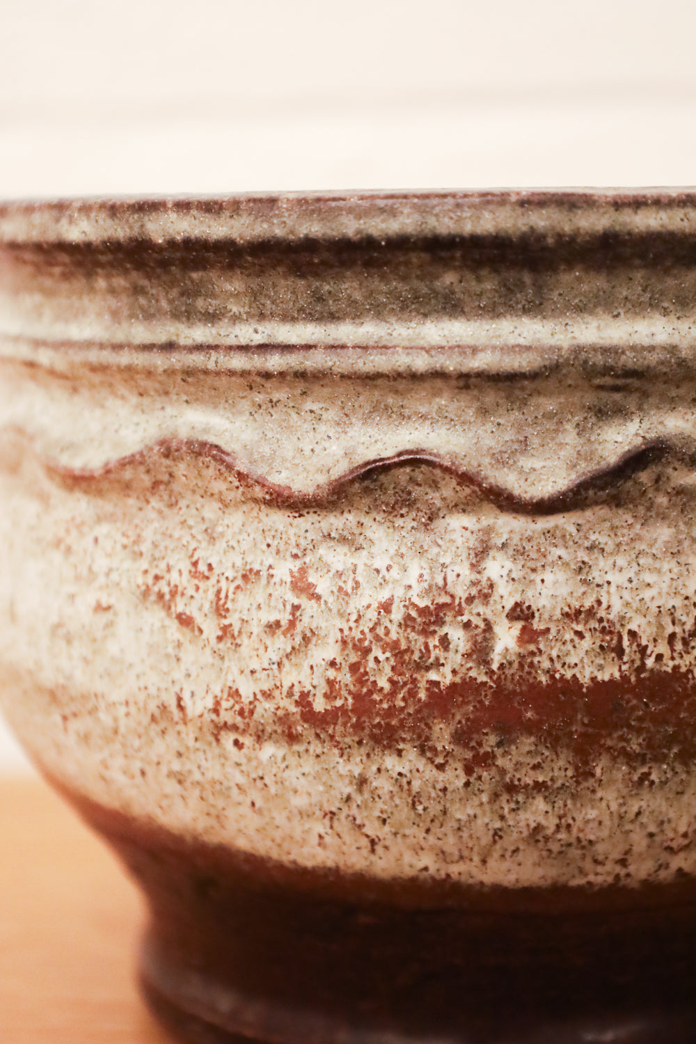 424/18 - West Germany - Fat Lava - セラミックフラワーベース - cerote antiques
