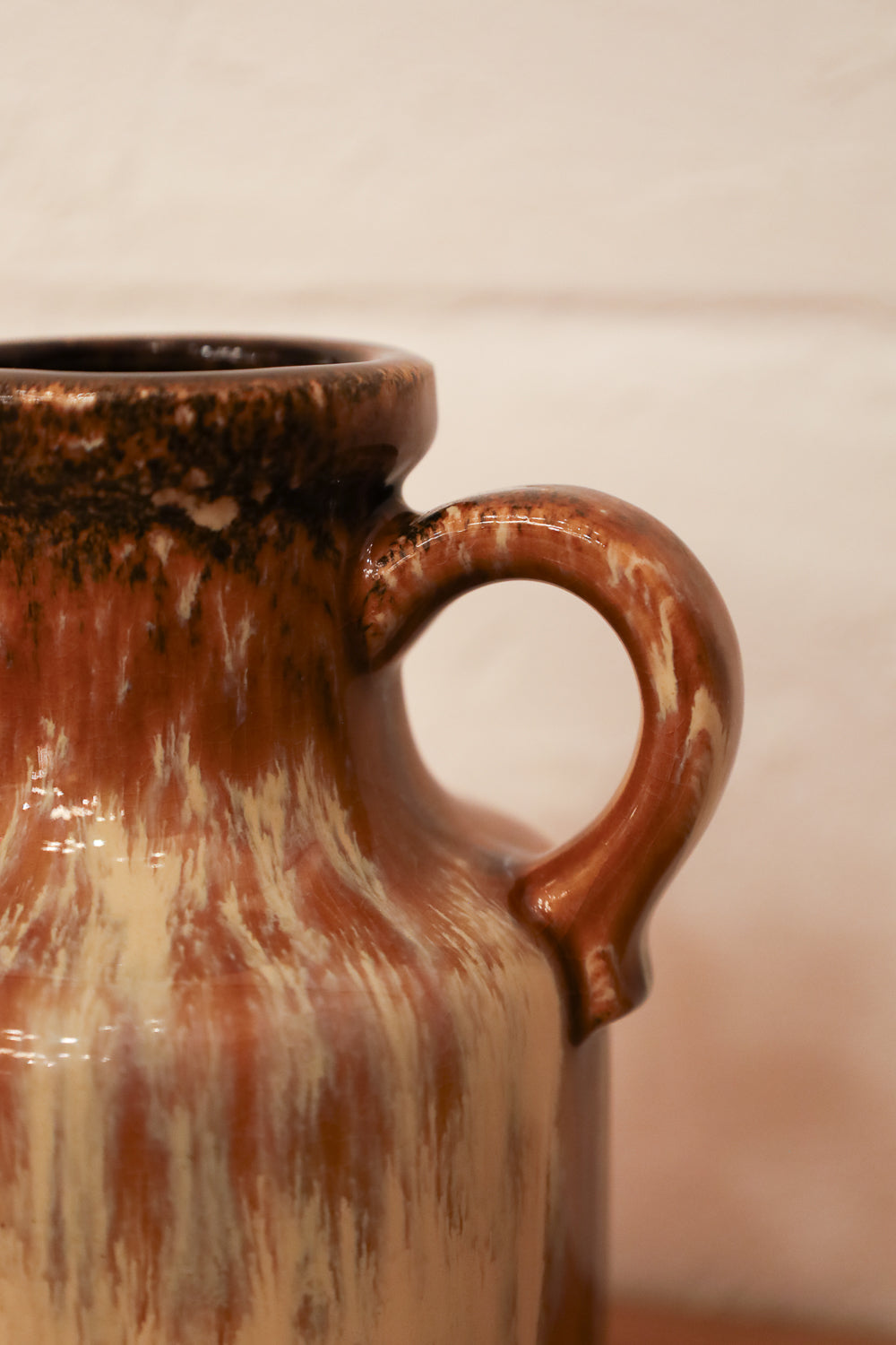 Scheurich 414-16 - West Germany - Fat Lava - セラミックフラワーベース - cerote antiques