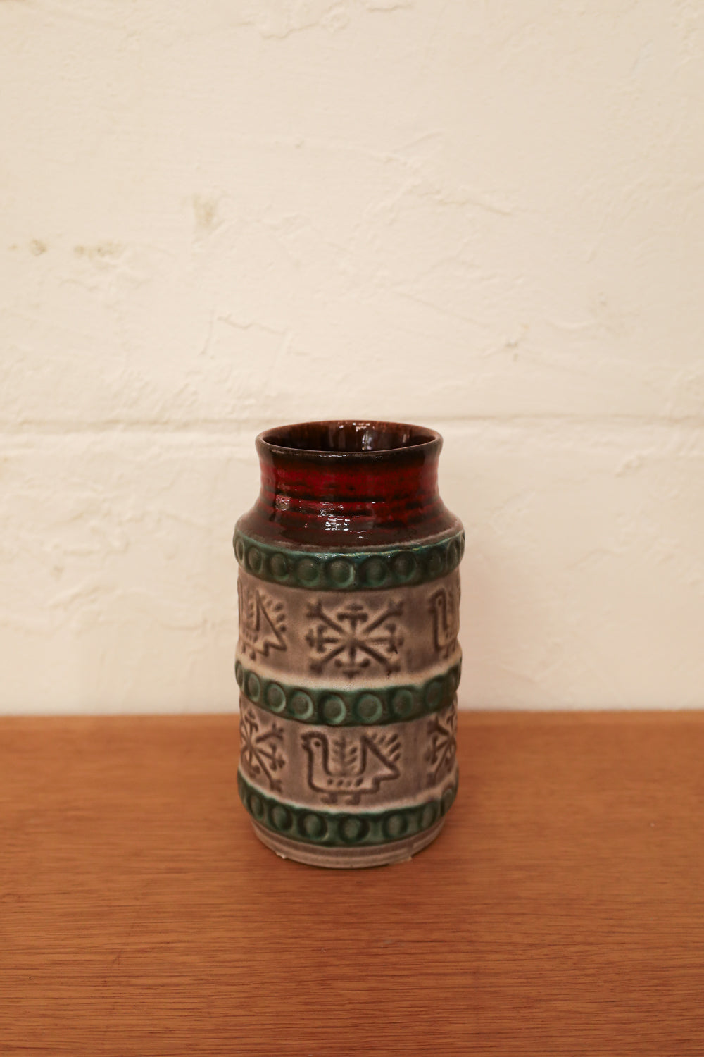 Bay Keramik 64 17 - West Germany - Fat Lava - セラミックフラワーベース - cerote antiques