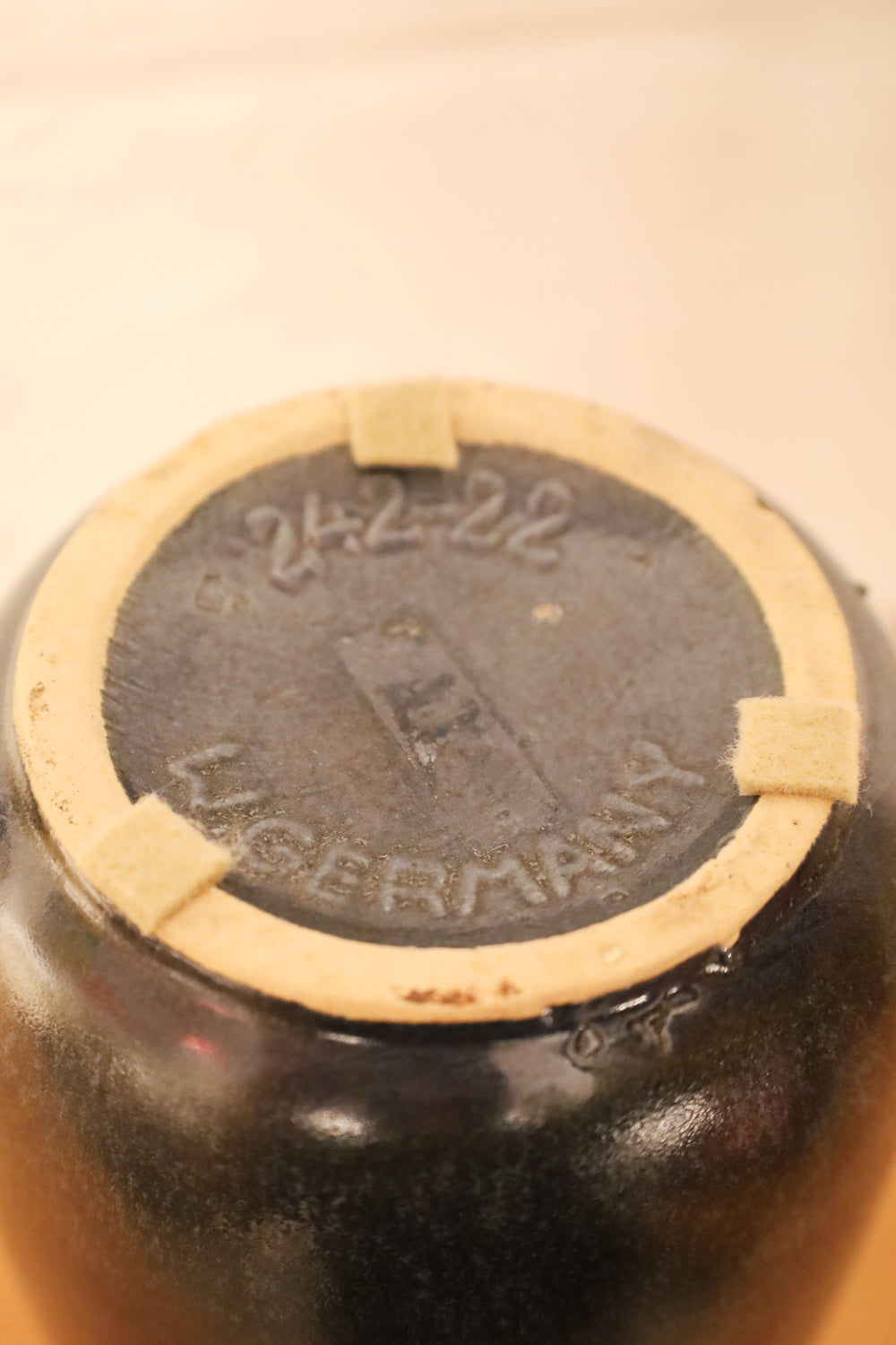 Scheurich 242-22 - West Germany - Fat Lava - セラミックフラワーベース - cerote antiques