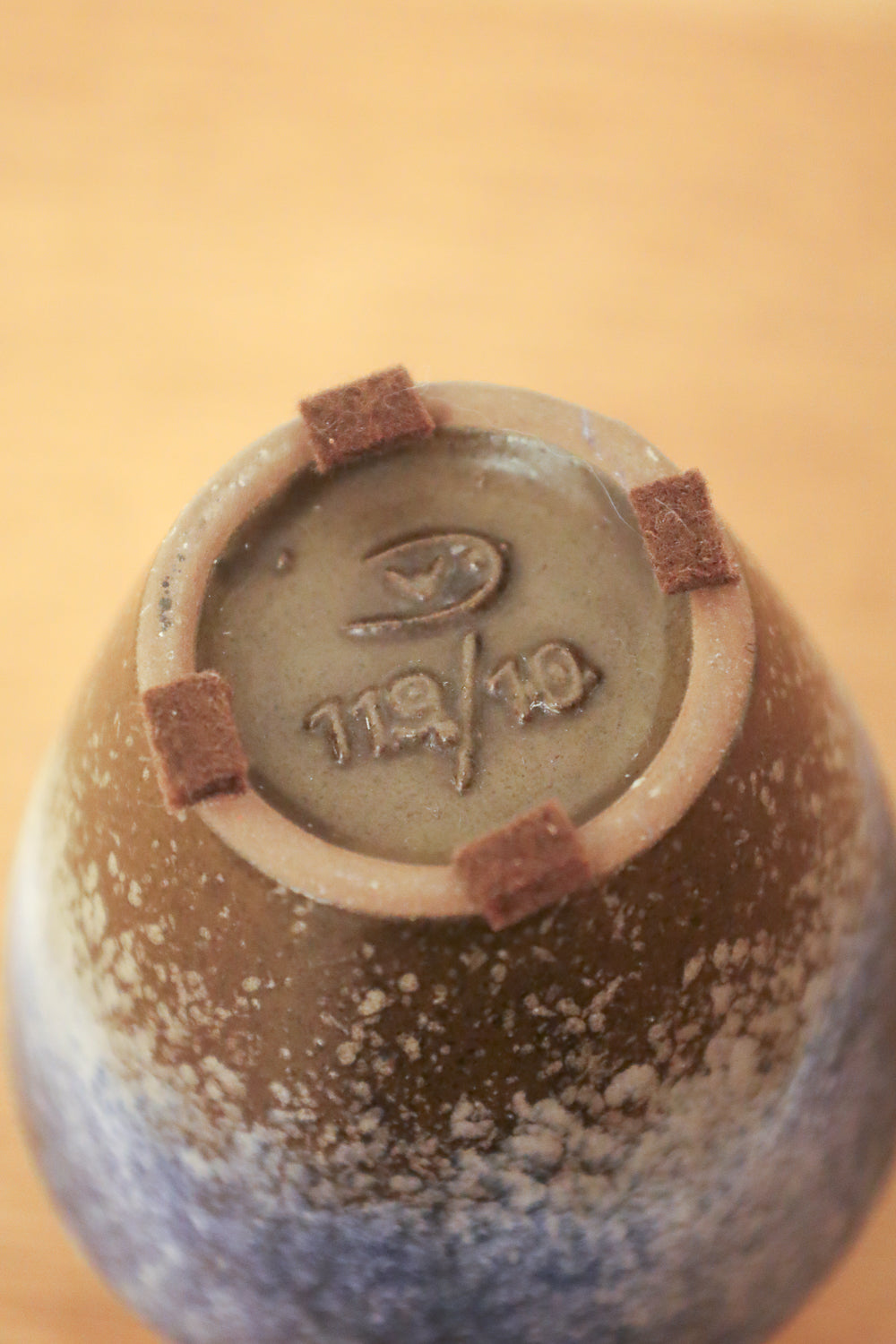 Dümler & Breiden 119/10 - Fat Lava - セラミックフラワーベース - West Germany - cerote antiques