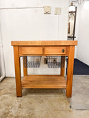 ウッドワークテーブル <br>cerote antiques