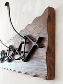 ウッドウォールラック <br>cerote antiques