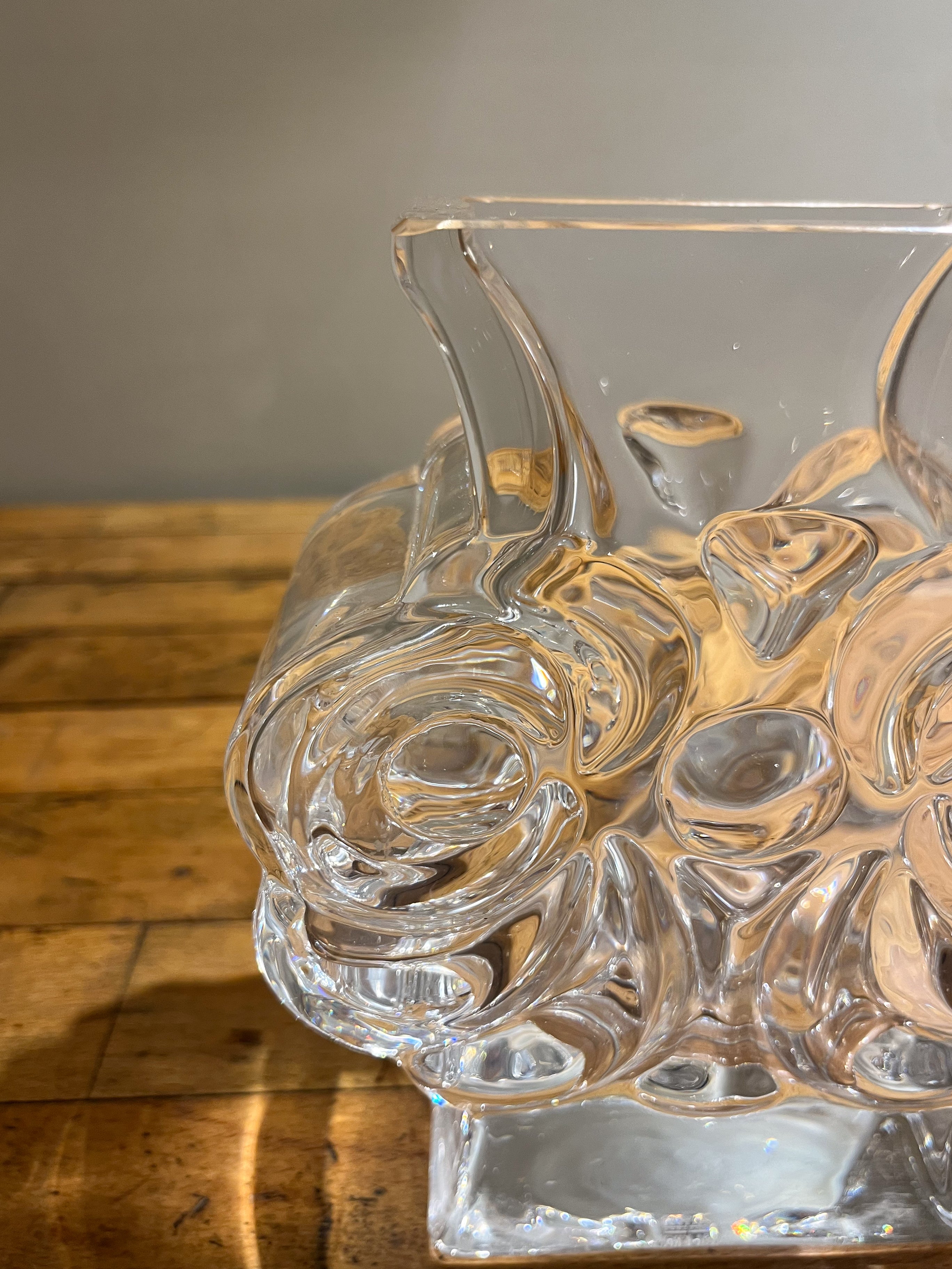 Royal Krona - ガラス フラワーベース - Sweden - cerote antiques