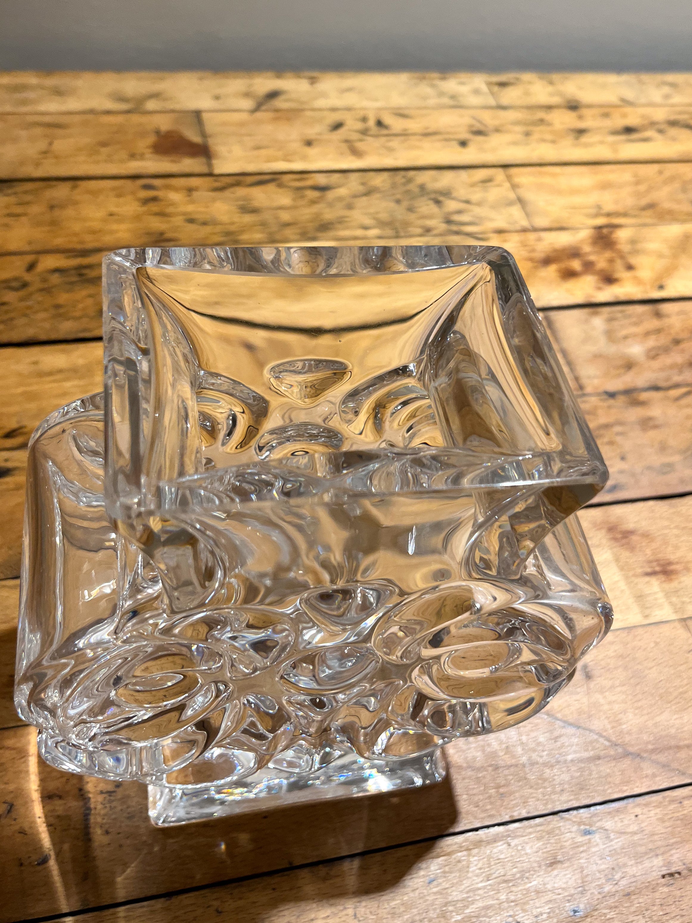 Royal Krona - ガラス フラワーベース - Sweden - cerote antiques