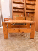 ウッドローテーブル<br> cerote antiques