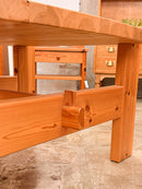 ウッドローテーブル<br> cerote antiques