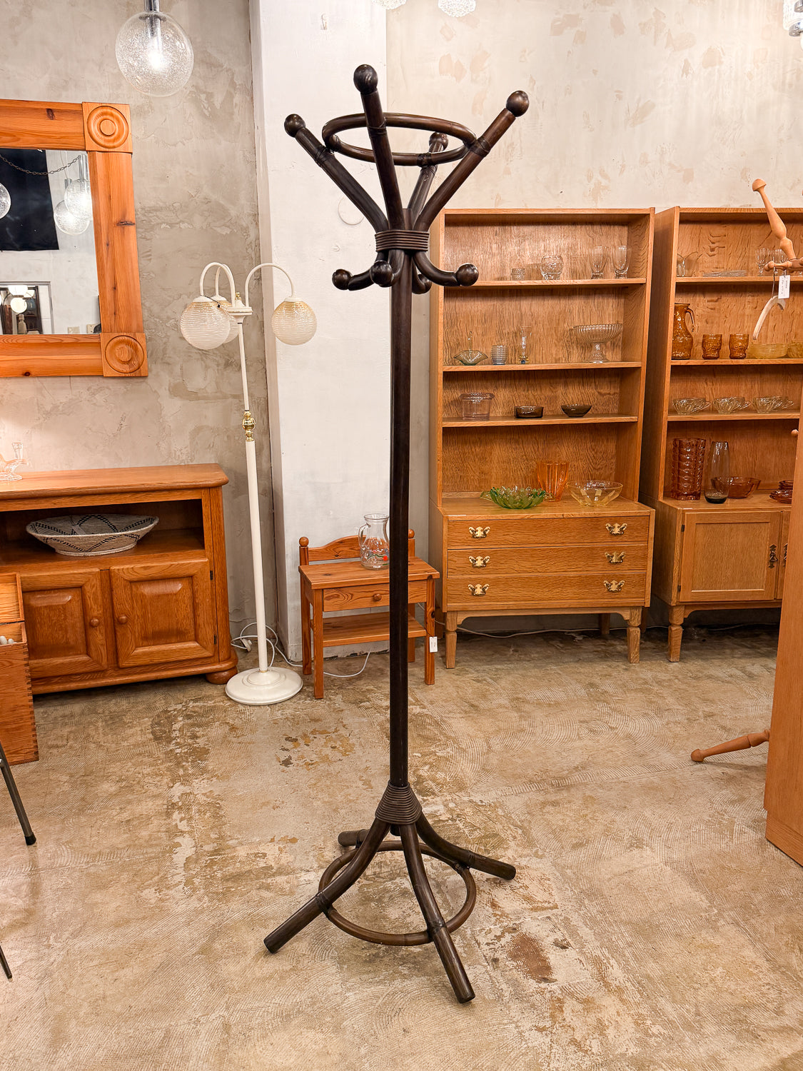 ウッドコートスタンド - cerote antiques