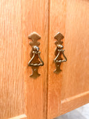 オークウッドカップボード<br> cerote antiques