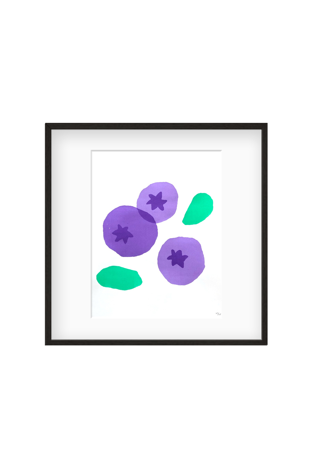 Printed matter<br>PM12 apcpwB (blueberries) Posters<br>大和店 - ヴィンテージ SHARK ATTACK