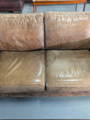 2シーター レザーソファ <br>TAMAGAWA BASE