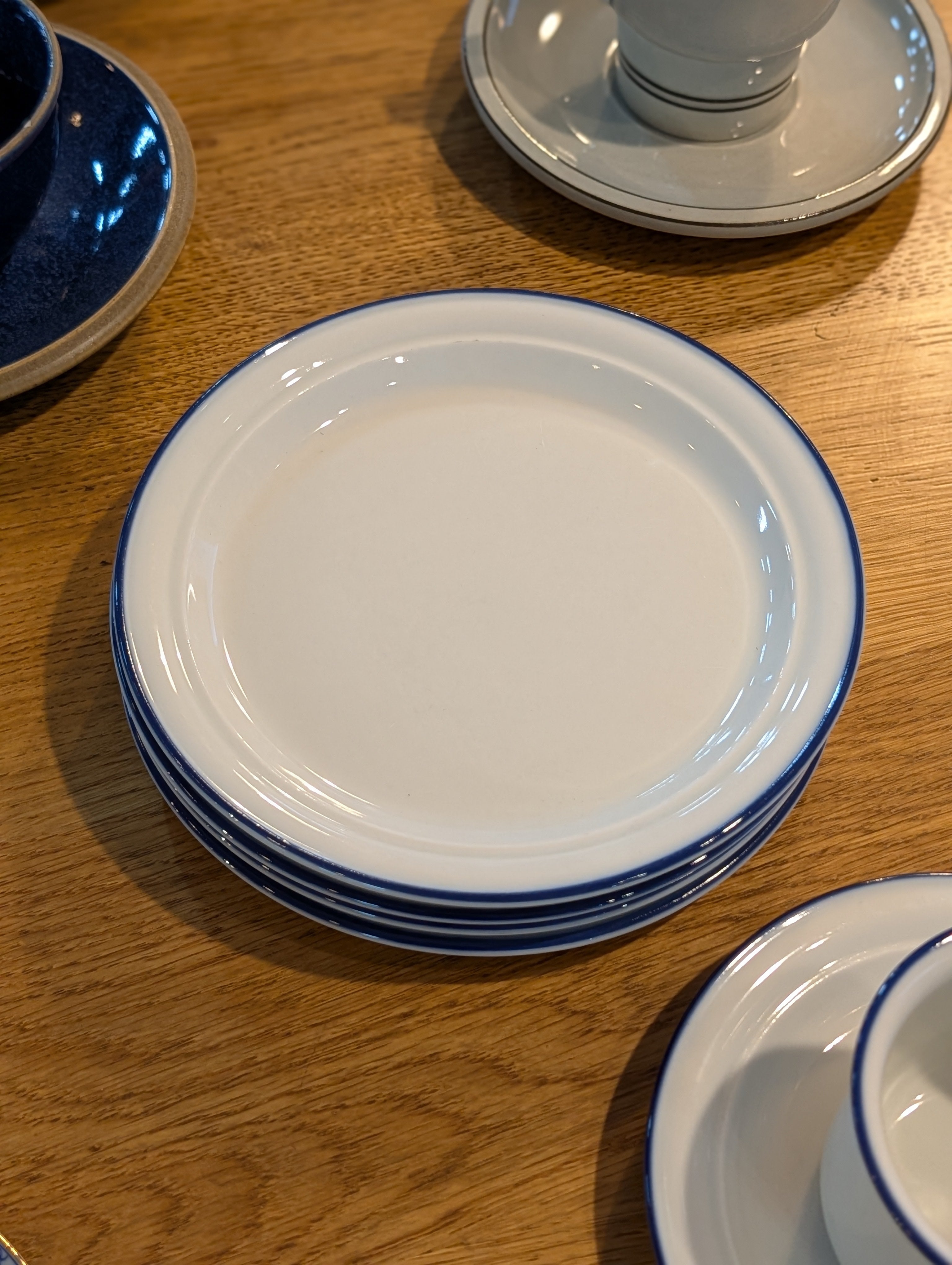Eslau - "Marina" セラミック プレート - 1970's-1980's , Denmark - cerote antiques
