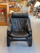 SKIPPER MØBLER , Svend Skipper <br>”Apollo Chair” レザー ラウンジチェア＆オットマン <br>1970's , Denmark <br>TAMAGAWA BASE