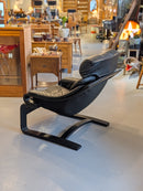 SKIPPER MØBLER , Svend Skipper <br>”Apollo Chair” レザー ラウンジチェア＆オットマン <br>1970's , Denmark <br>TAMAGAWA BASE