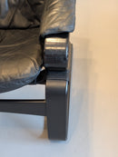 SKIPPER MØBLER , Svend Skipper <br>”Apollo Chair” レザー ラウンジチェア＆オットマン <br>1970's , Denmark <br>TAMAGAWA BASE
