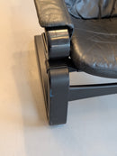 SKIPPER MØBLER , Svend Skipper <br>”Apollo Chair” レザー ラウンジチェア＆オットマン <br>1970's , Denmark <br>TAMAGAWA BASE