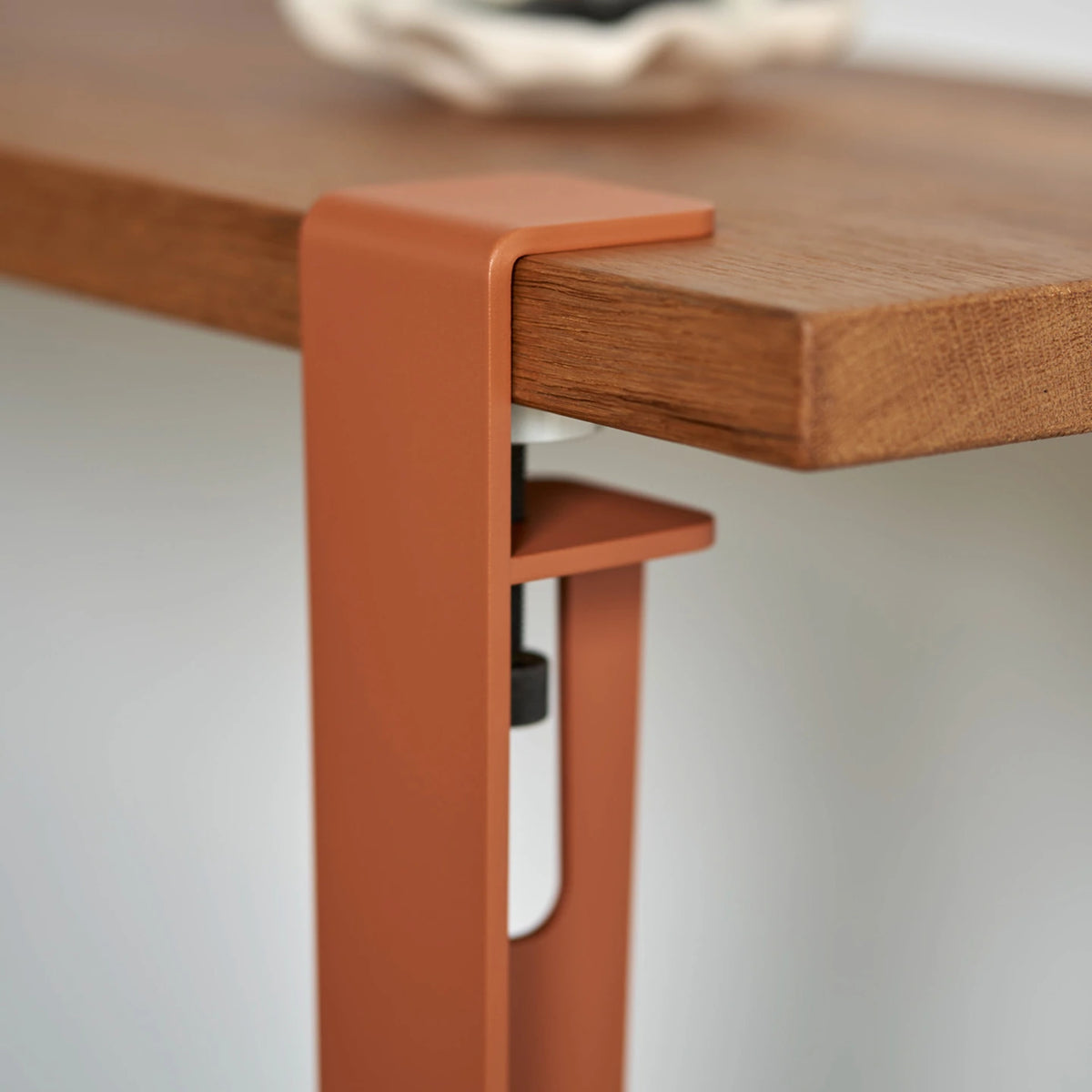 TIPTOE - Table and desk leg – 75 cm - TANGERINE RED