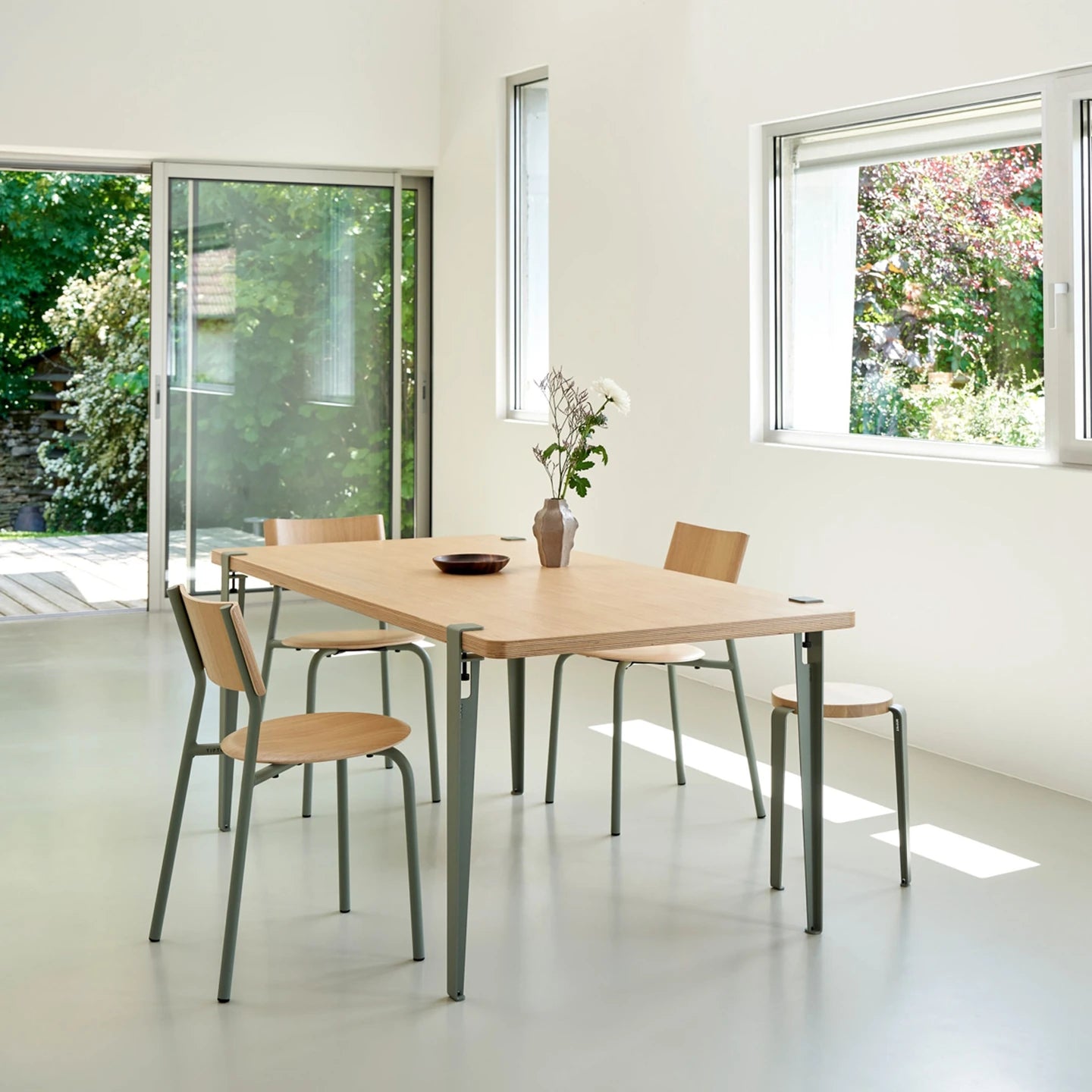 TIPTOE - Table and desk leg – 75 cm - EUCALYPTUS GRAY - 大阪店