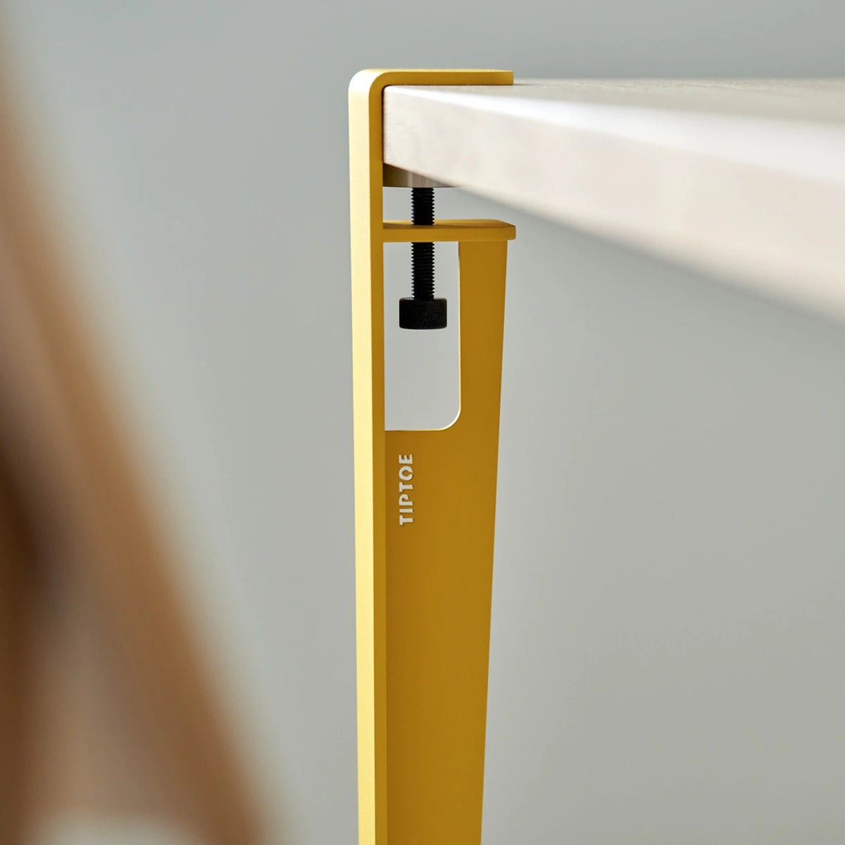 TIPTOE - Table and desk leg – 75 cm - BRIOCHE YELLOW