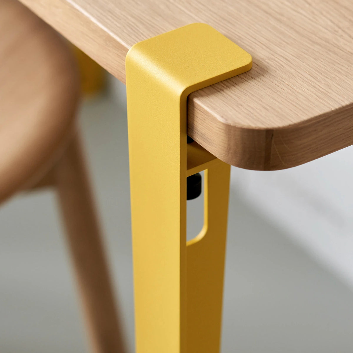 TIPTOE - Table and desk leg – 75 cm - BRIOCHE YELLOW