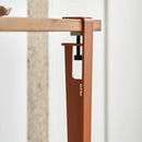 TIPTOE <br>Table and desk leg – 75 cm <br>TANGERINE RED <br>大阪店