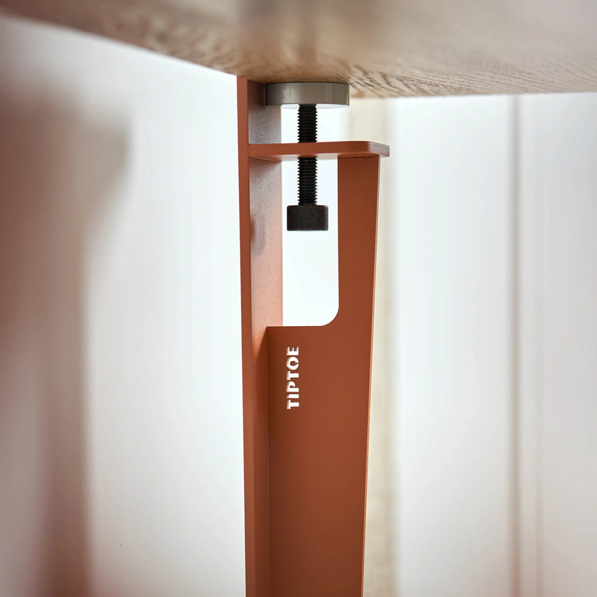 TIPTOE - Table and desk leg – 75 cm - TANGERINE RED
