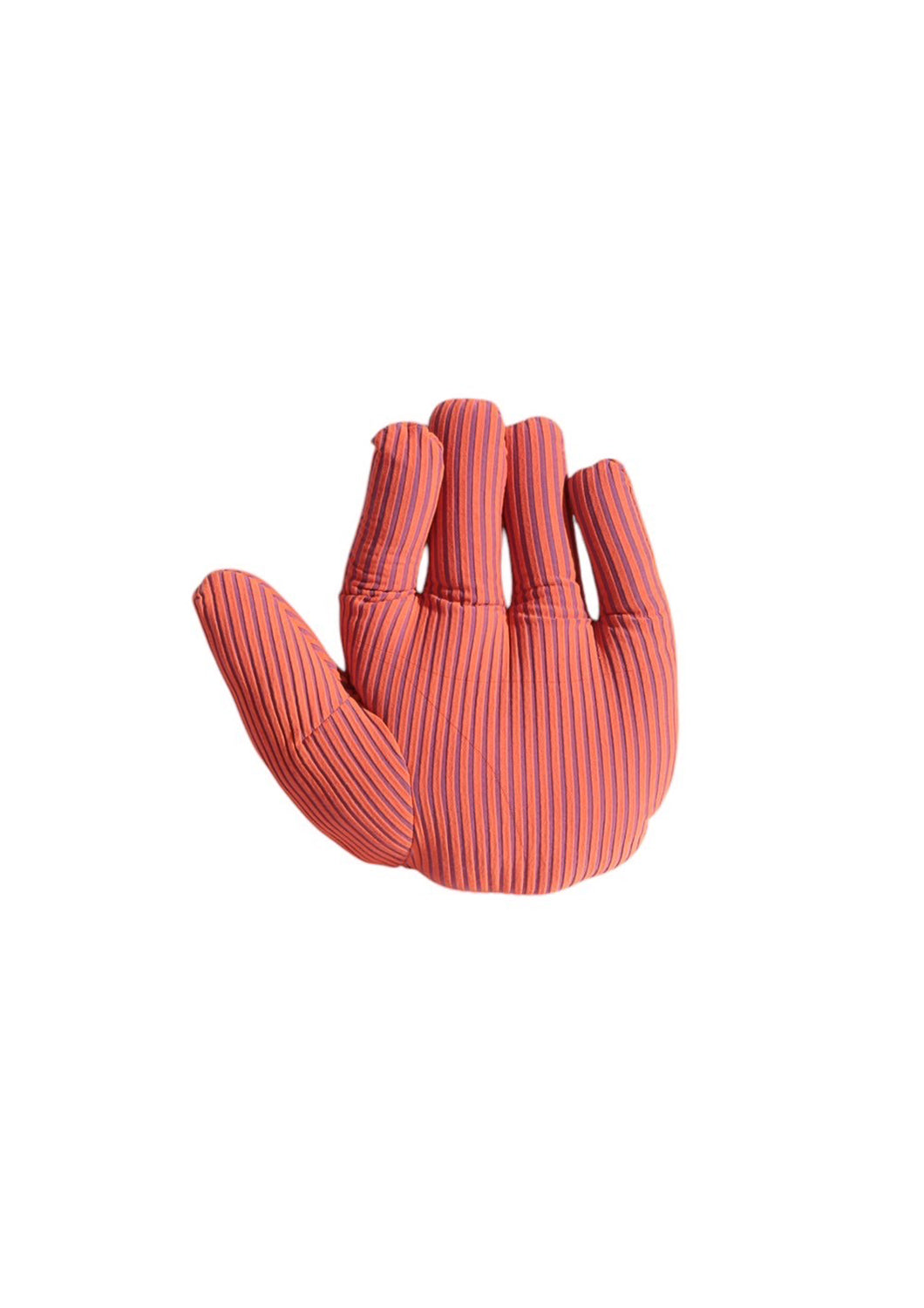 PORTRAIT LAB<br>Fabric object "Hand"S size Orange stripe<br>大和店・reload店 - ヴィンテージ SHARK ATTACK